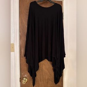 Black pancho shirt